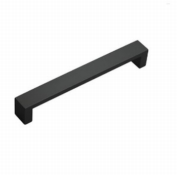 Design meubelgreep mat zwart -  192/202mm