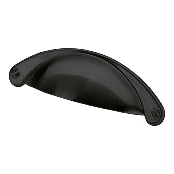 Greep Matane - Zamak zwart - Lengte 105 mm