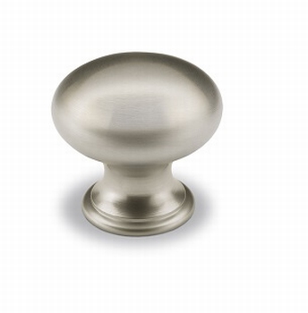 Knop Cirpi - Edelstaal finish geborsteld - Diameter 30 mm