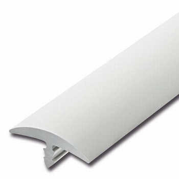 Standaard afwerkband zuiver wit 39x3mm - rol 25meter