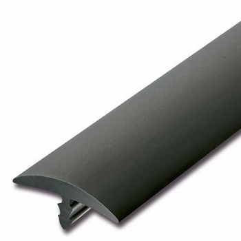 Standaard afwerkband zwart 26x2mm - rol 25meter