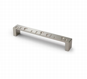 Greep Macra - Edelstaal finish geborsteld - Lengte 168 mm