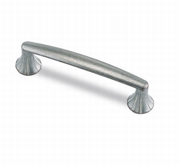 Greep Salacia - Zilverkleurig antiek - Lengte 118 mm