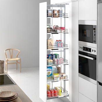 Apothekerskast - h: 160-200cm b: 45/50/60cm - zonder manden