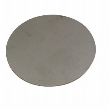 RVS plaatje dikte 2mm - rond 99mm - RVS 304