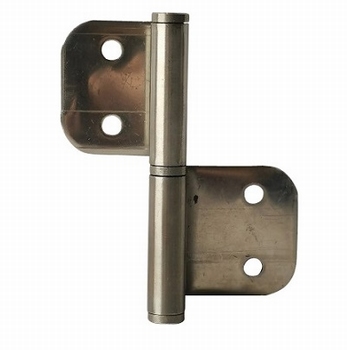 Trespa scharnier RVS 316 - 90x2,5mm - rechts