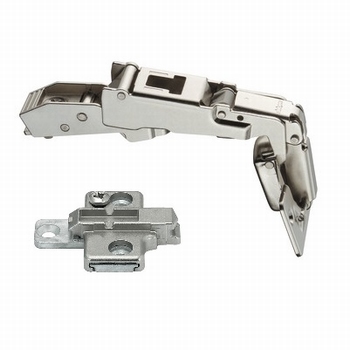 Potscharnier Clip Top 170° - met veer - opliggend 9mm