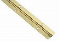 Pianoscharnier staal vermessingd 0.7x32mm - Lengte 96cm