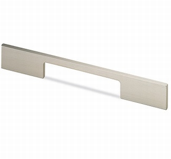 Greep Torino - aluminium edelstaal finish - L 232mm