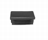 Insteekdop rechthoekig - zwart 25x20mm<br />per stuk Insteekdop rechthoekig - zwart 25x20mm<br />per stuk