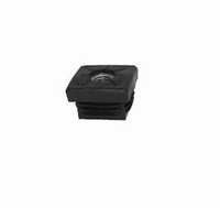 Insteekdop vierkant 25x25mm met ingelegde moer M8 - zwart<br />per stuk Insteekdop vierkant 25x25mm met ingelegde moer M8 - zwart<br />per stuk
