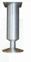 Meubelpoot aluminium 35mm - lengte 100mm