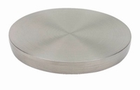 RVS lijmrozet 60mm tbv tafelpoten voor glasverlijming<br />per stuk RVS lijmrozet 60mm tbv tafelpoten voor glasverlijming<br />per stuk