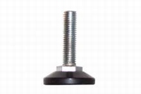 Stelvoet 30mm - M10x50mm - met sleutelvlak<br />per stuk Stelvoet 30mm - M10x50mm - met sleutelvlak<br />per stuk