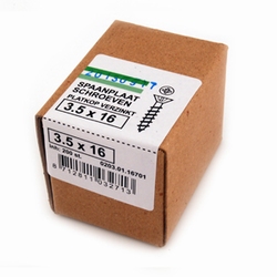 Spaanplaat/houtschroef PK 3,5x16mm - doos 200 stuks<br />per doos Spaanplaat/houtschroef PK 3,5x16mm - doos 200 stuks<br />per doos