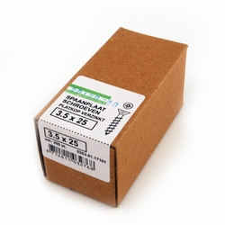 Spaanplaat/houtschroef PK 3,5x25mm - doos 200 stuks<br />per doos Spaanplaat/houtschroef PK 3,5x25mm - doos 200 stuks<br />per doos