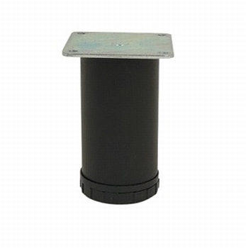 Tafelpoot Ø 60mm - mat zwart - hoogte 710mm<br />Per stuk Tafelpoot Ø 60mm - mat zwart - hoogte 710mm<br />Per stuk