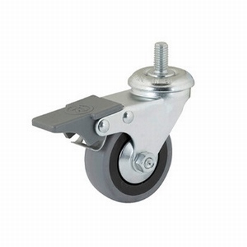 Zwenkwiel met draadstang 50kg - D60 - met rem