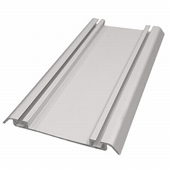 Onderrail aluminium mat zilver - 510cm