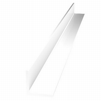 Afwerkprofiel deur aluminium wit- 200cm - RAL9010