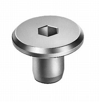 Eindbout M6x16mm - staal vernikkeld