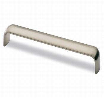 Greep Boma - Geborsteld edelstaal - Lengte 103 mm