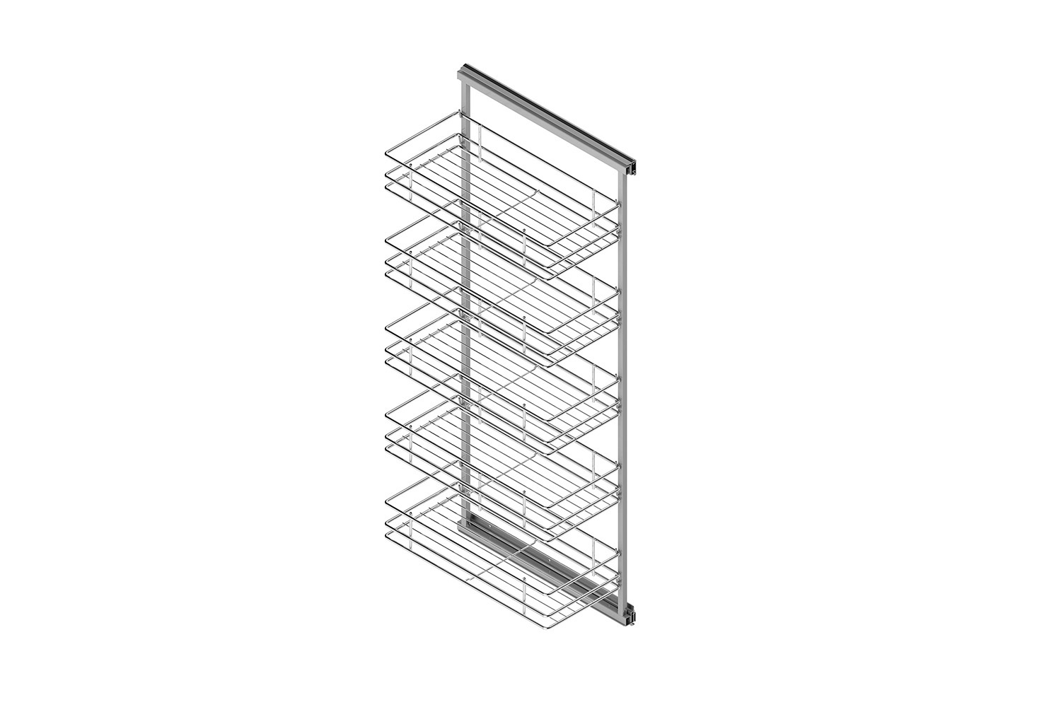 Apothekerskast laag - h:1150 b:400 d:480 - 5 manden