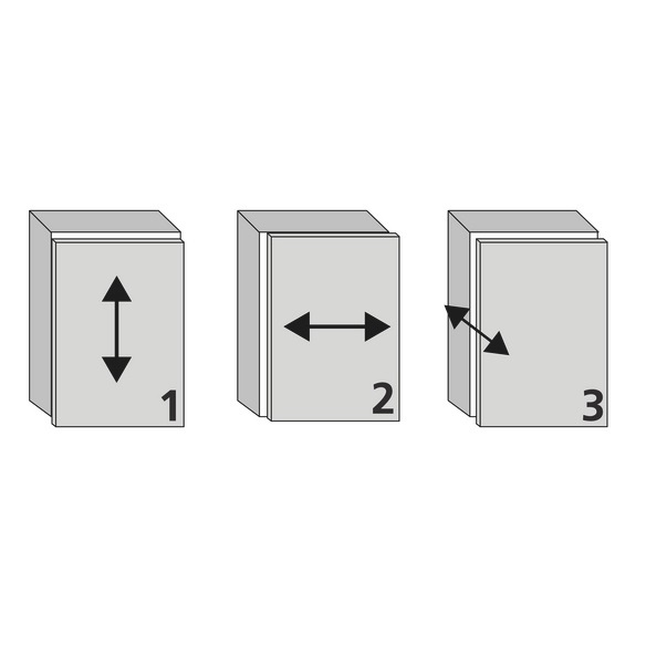 GRASS - Tiomos kruismontageplaatje-hoogte 2 - verstelbaar