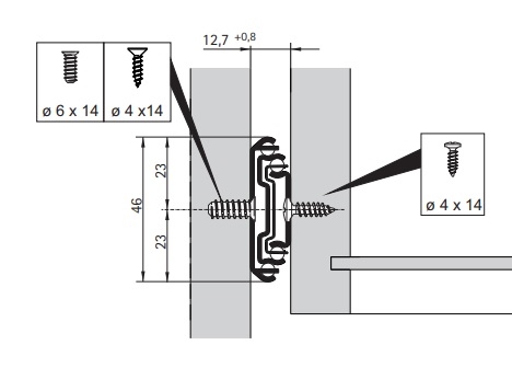 Kogelgeleider KA 4532 Silent System - 35kg - 50cm