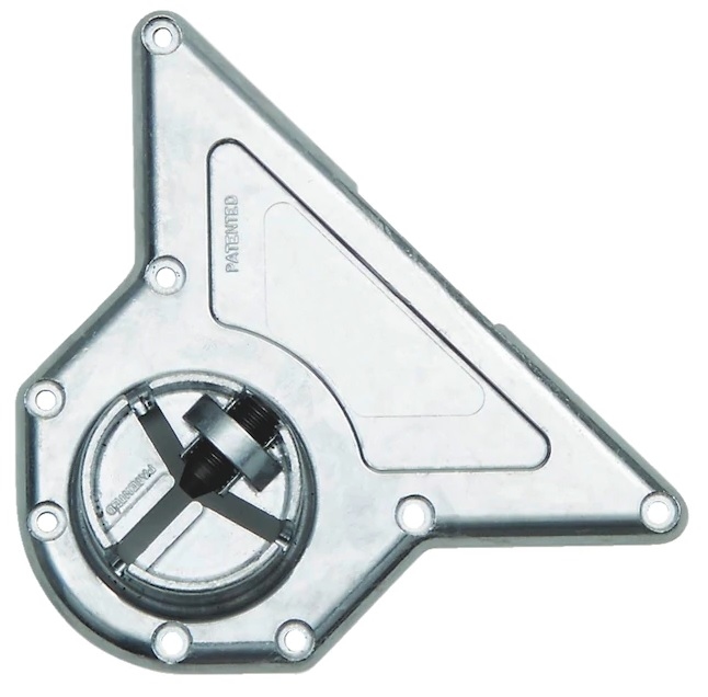 Tafelpoot diameter 80mm - 870/900mm - RVS finish